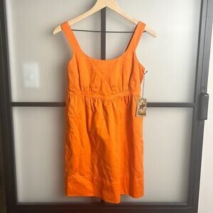 NWT Tulle Orange Dress Size Small
